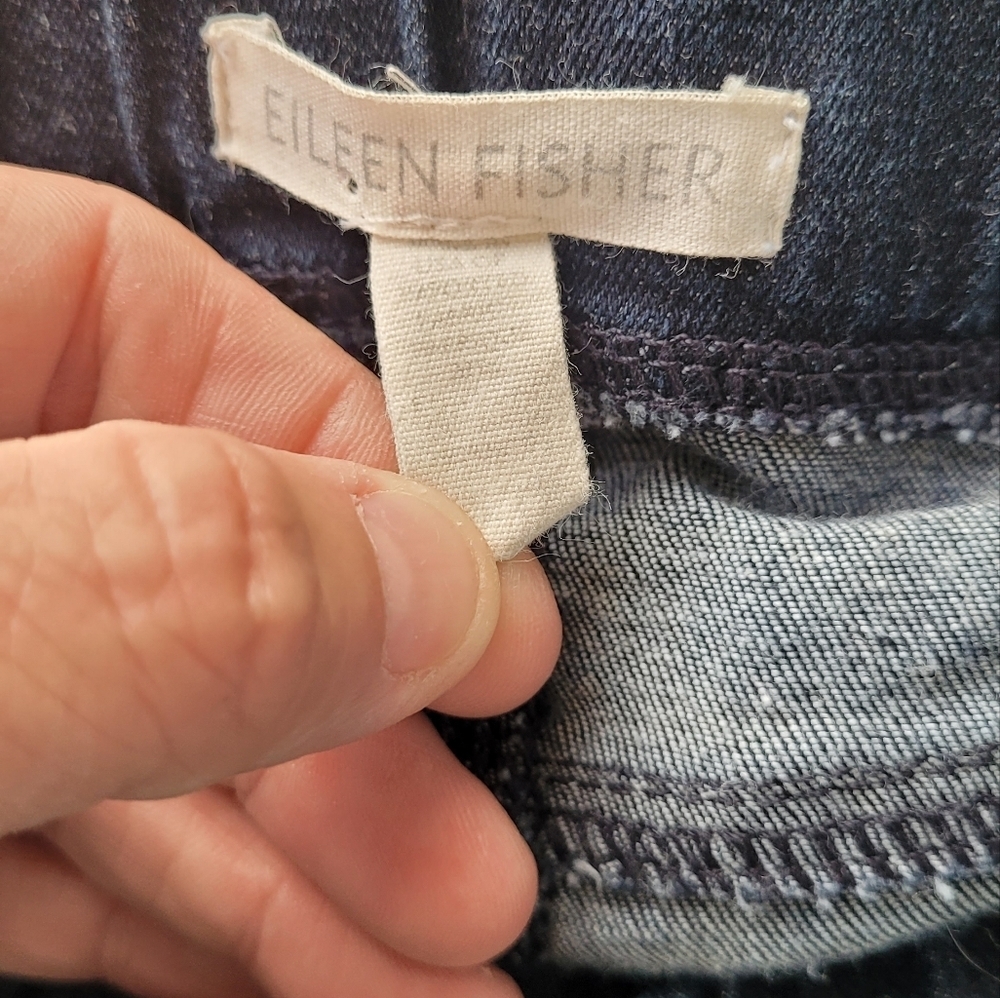 Eileen Fisher Stretch Denim Leggings Sz XS Jegging - Picture 4 of 6